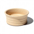 Speckled beige ceramic bowl for serving or storage 20 x 20 x 8cm